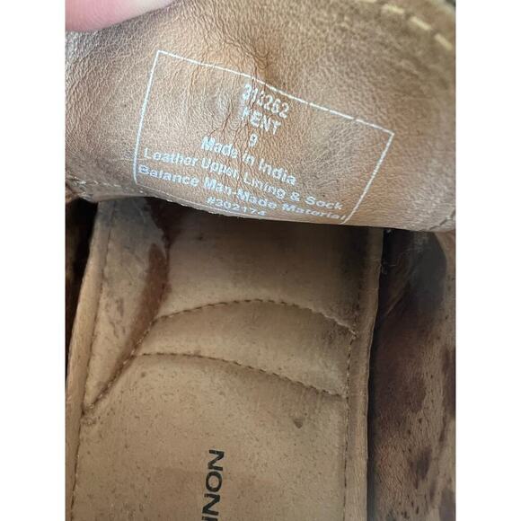 Men’s Michael Shannon Kent Wing Tip Oxfords, size 9, leather - Picture 2 of 5